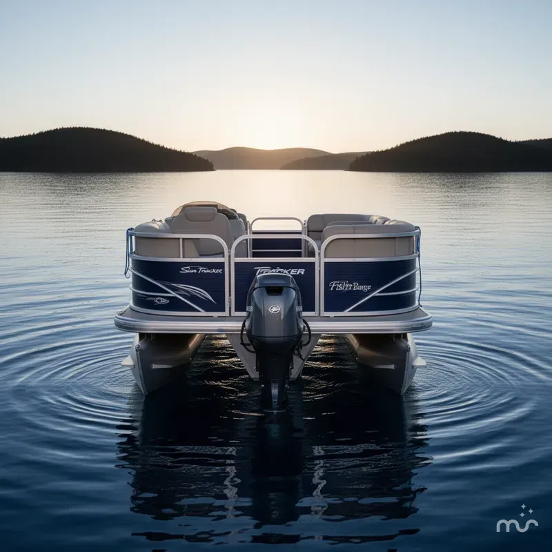 Slide: The Image of Sun Tracker Fishin Barge 2017 - 1