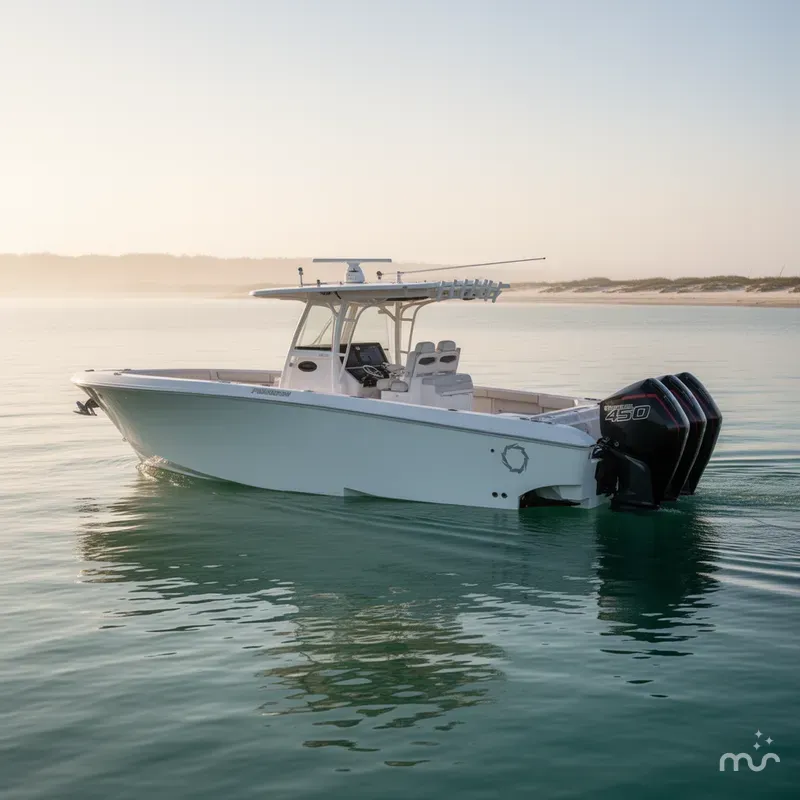 Slide: The Image of Fountain 38 Center Console 2020 - 4