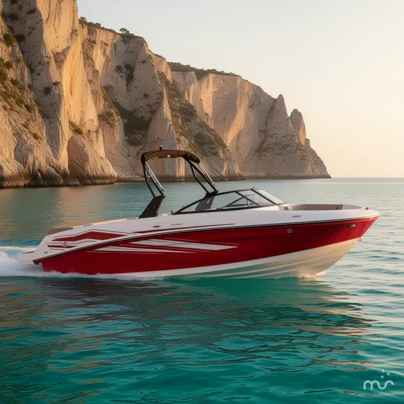 Slide: The Image of Bayliner VR6 Bowrider I/O 2023 - 2