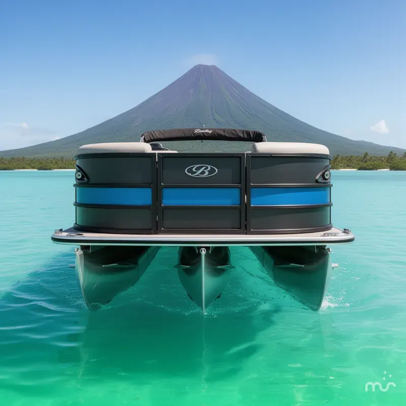 Slide: The Image of Bentley Pontoons Legacy 223 Swingback 2026 - 1