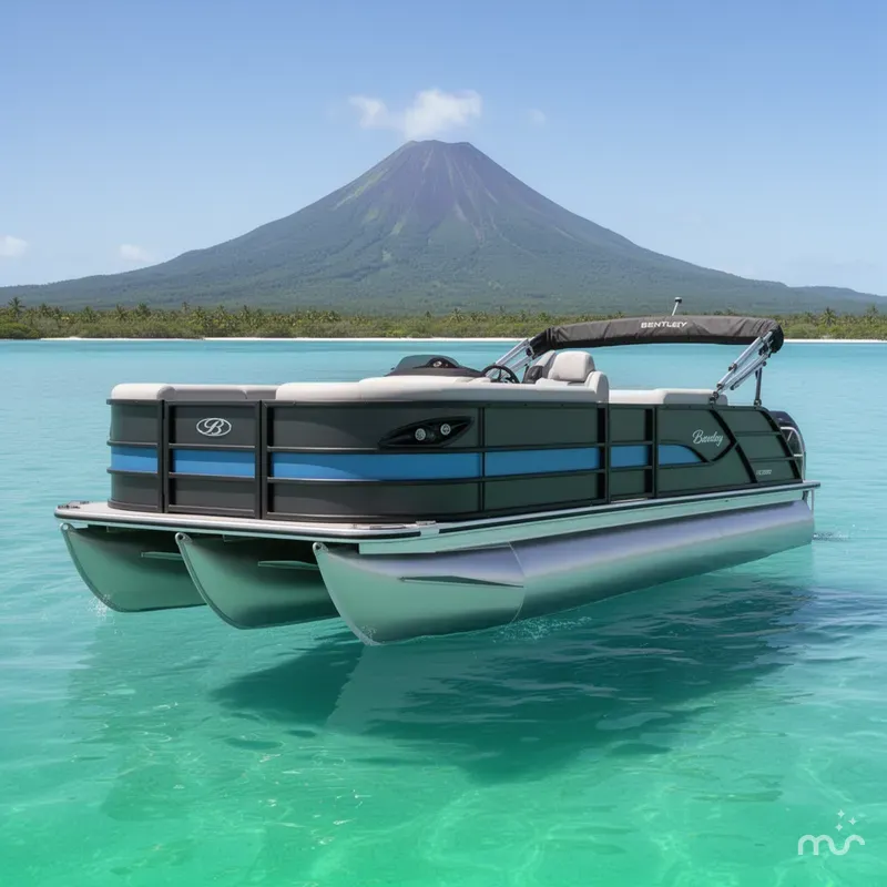 Slide: The Image of Bentley Pontoons Legacy 223 Swingback 2026 - 2