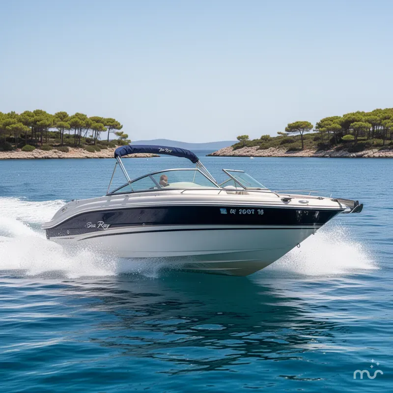 Slide: The Image of Sea Ray 220 Bow Rider 2003 - 2