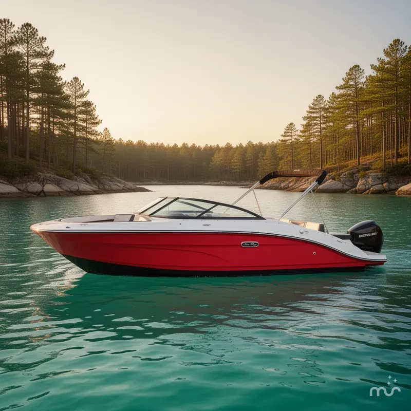Slide: The Image of Sea Ray SPX 210 Outboard 2026 - 2