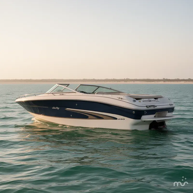 Slide: The Image of Sea Ray 230 Signature 2000 - 0