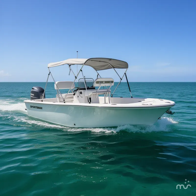 Slide: The Image of Sportsman Island Reef 17 Center Console 2016 - 0