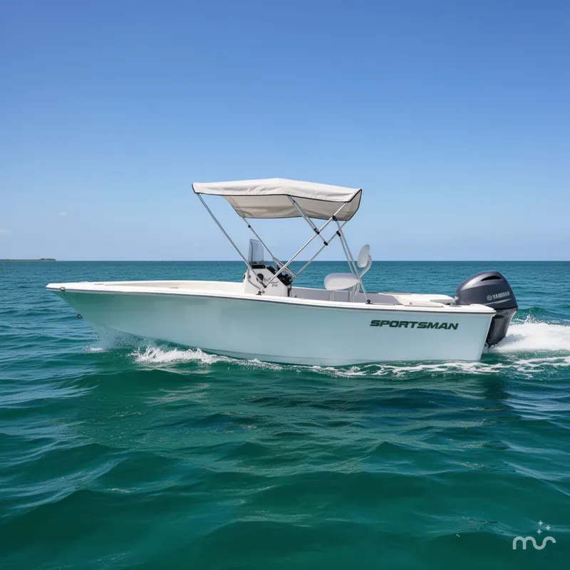 Slide: The Image of Sportsman Island Reef 17 Center Console 2016 - 1