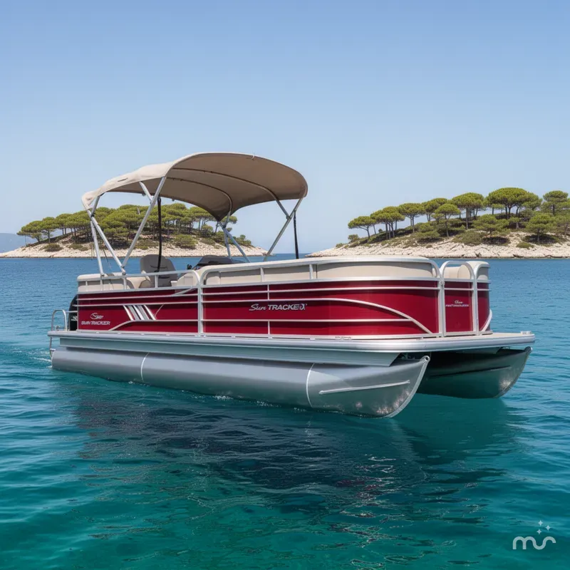 The Image of Sun Tracker Party Barge 24 DLX 2021 - 0