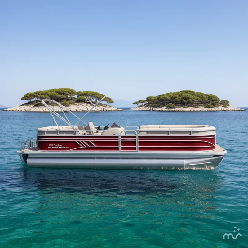 Slide: The Image of Sun Tracker Party Barge 24 DLX 2021 - 2