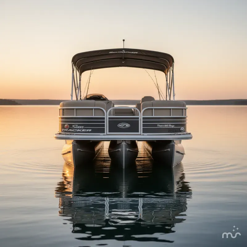 Slide: The Image of Sun Tracker Fishin' Barge 20 DLX 2023 - 3
