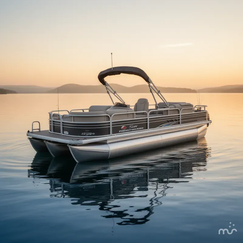 Slide: The Image of Sun Tracker Fishin' Barge 22 XP3 2021 - 0
