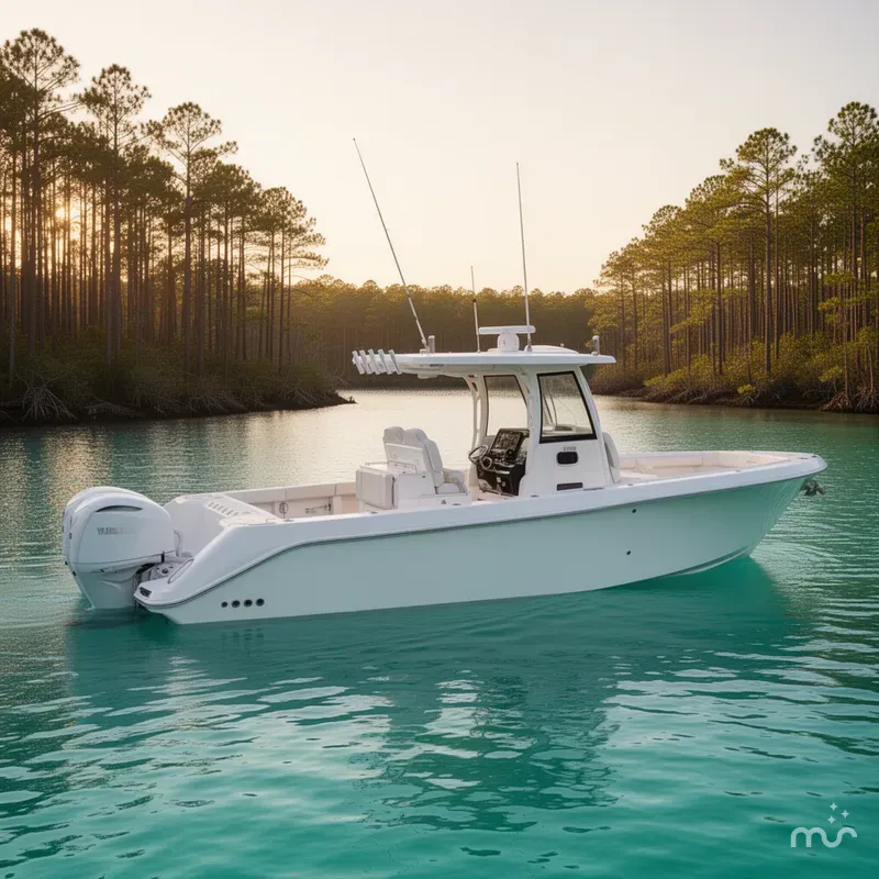 Slide: The Image of Everglades 315 Center Console 2026 - 2