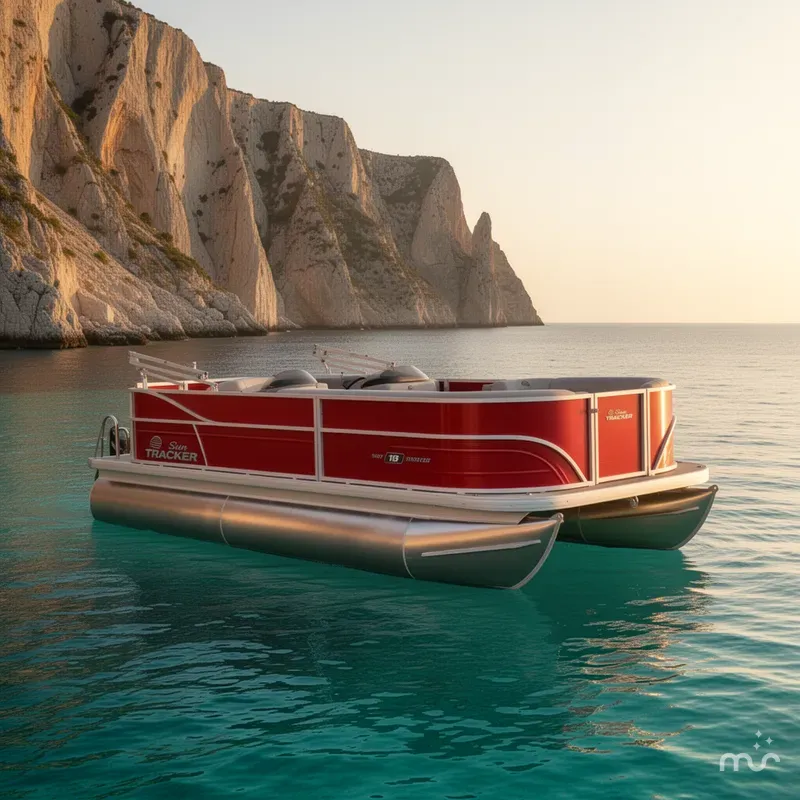 The Image of Sun Tracker Party Barge 18 DLX 2026 - 0