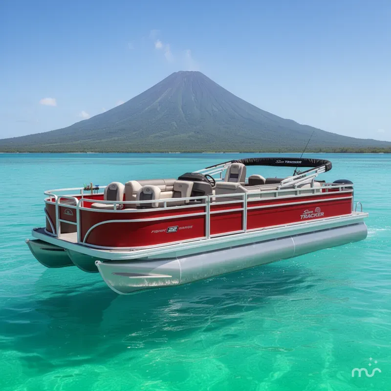 The Image of Sun Tracker Fishin' Barge 22 DLX 2026 - 0
