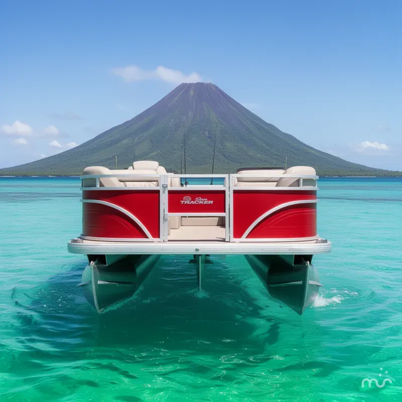 Slide: The Image of Sun Tracker Fishin' Barge 22 DLX 2026 - 1