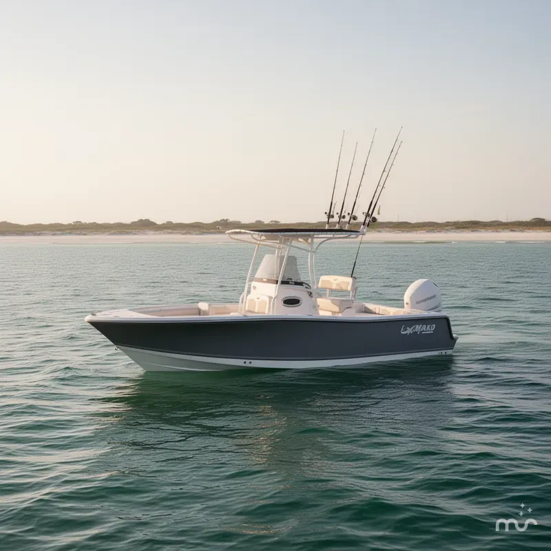 Slide: The Image of Mako 214 Center Console 2025 - 2