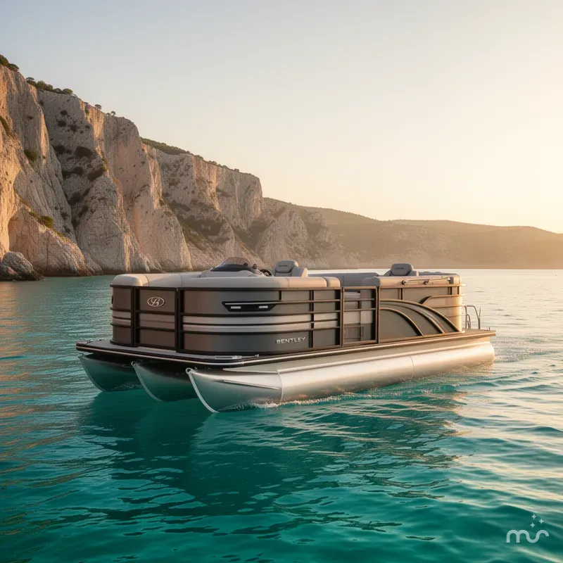 Slide: The Image of Bentley Pontoons Elite 223 Admiral 2026 - 2
