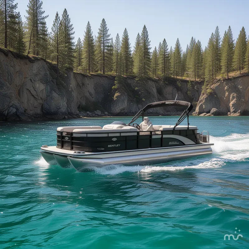 Slide: The Image of Bentley Pontoons Elite 223 Admiral 2026 - 2