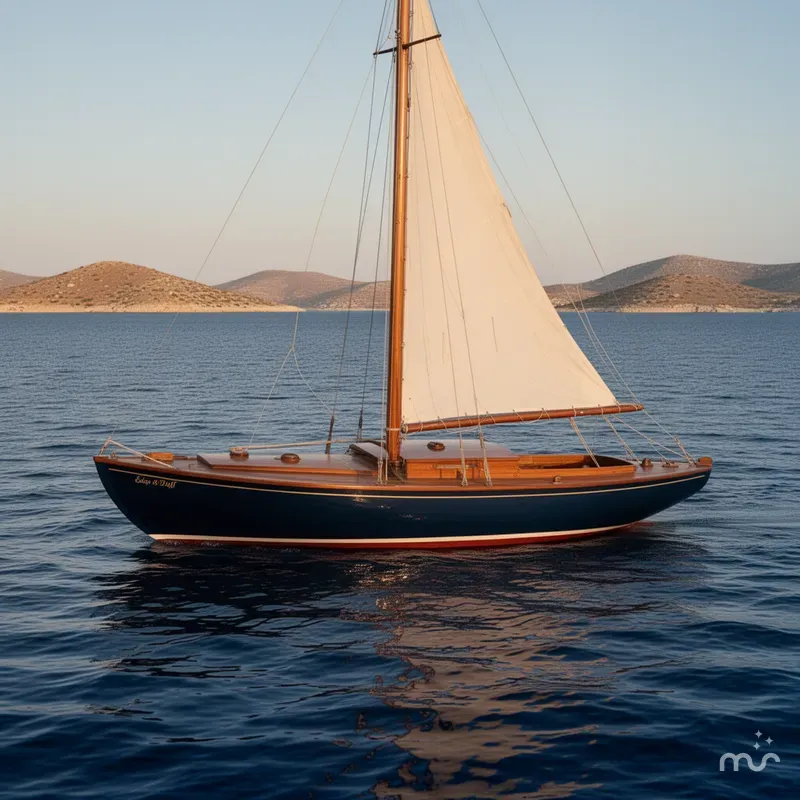 Slide: The Image of Edey & Duff Herreshoff 12 1/2 2018 - 2