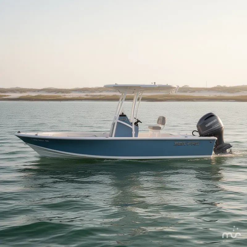 Slide: The Image of Sea Pro 228 Bay Boat 2023 - 1