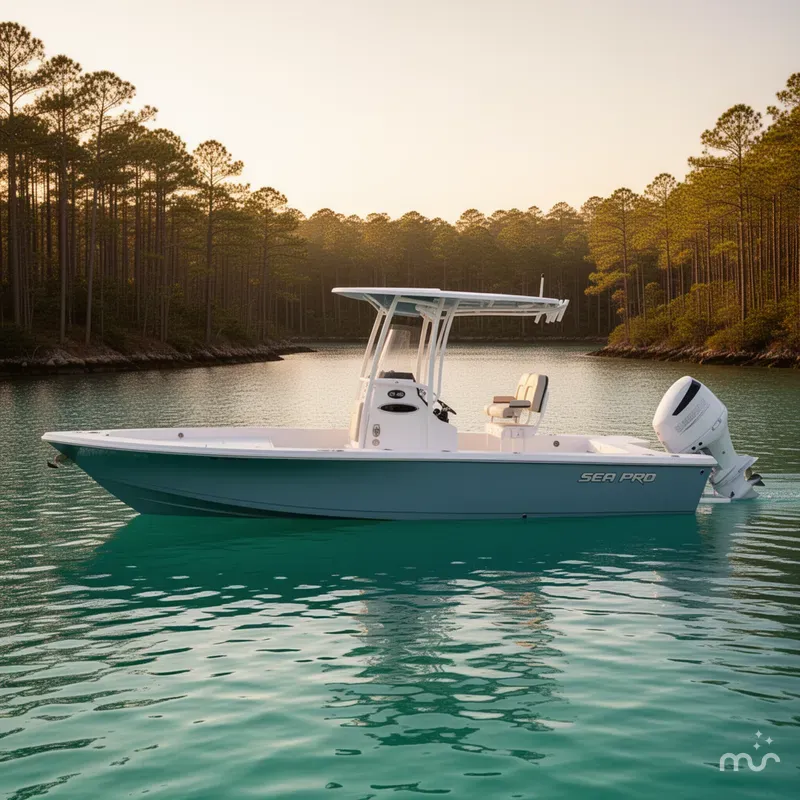 Slide: The Image of Sea Pro 248 Bay Boat 2022 - 2