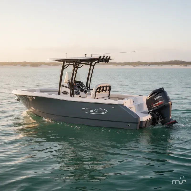 Slide: The Image of Robalo R230 Center Console 2021 - 0
