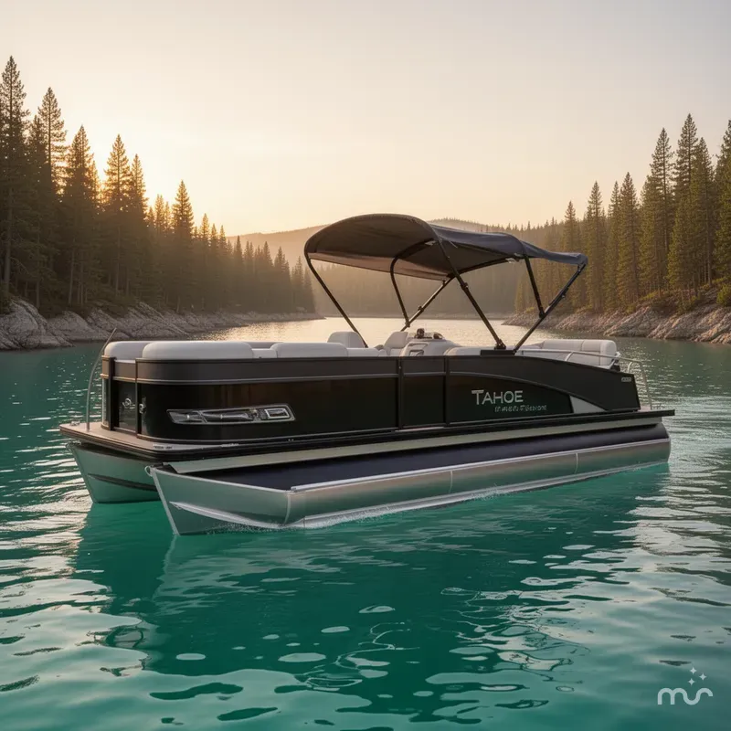 Slide: The Image of Tahoe Cascade - 23 FT Cruise Rear Bench 2025 - 2