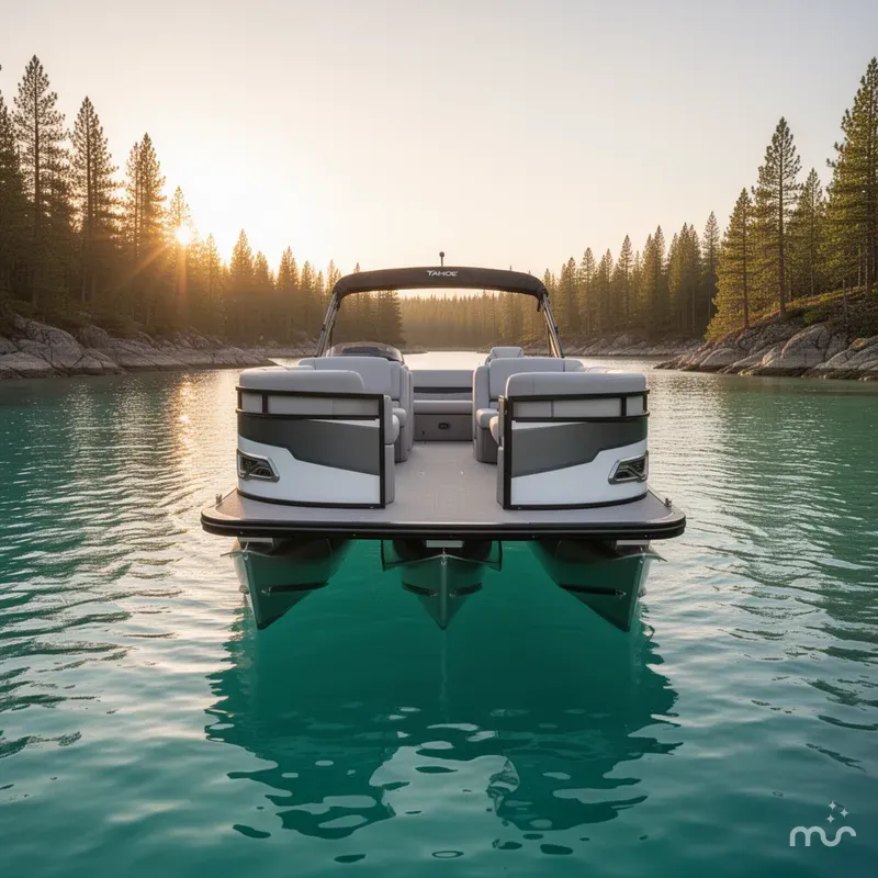 Slide: The Image of Tahoe Sport 85 - 23 FT Quad Lounger 2025 - 3