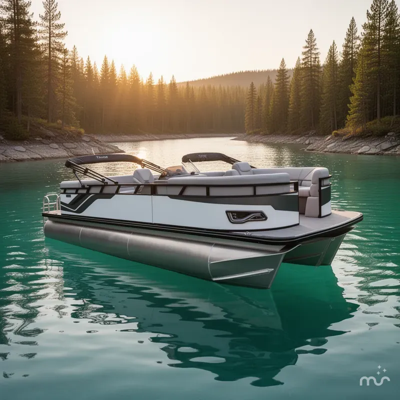 Slide: The Image of Tahoe Sport 85 - 23 FT Quad Lounger 2025 - 4