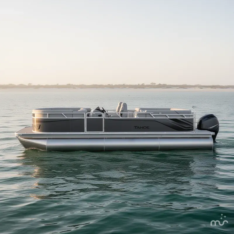 Slide: The Image of Tahoe Sport 85 - 23 FT Quad Lounger 2026 - 1