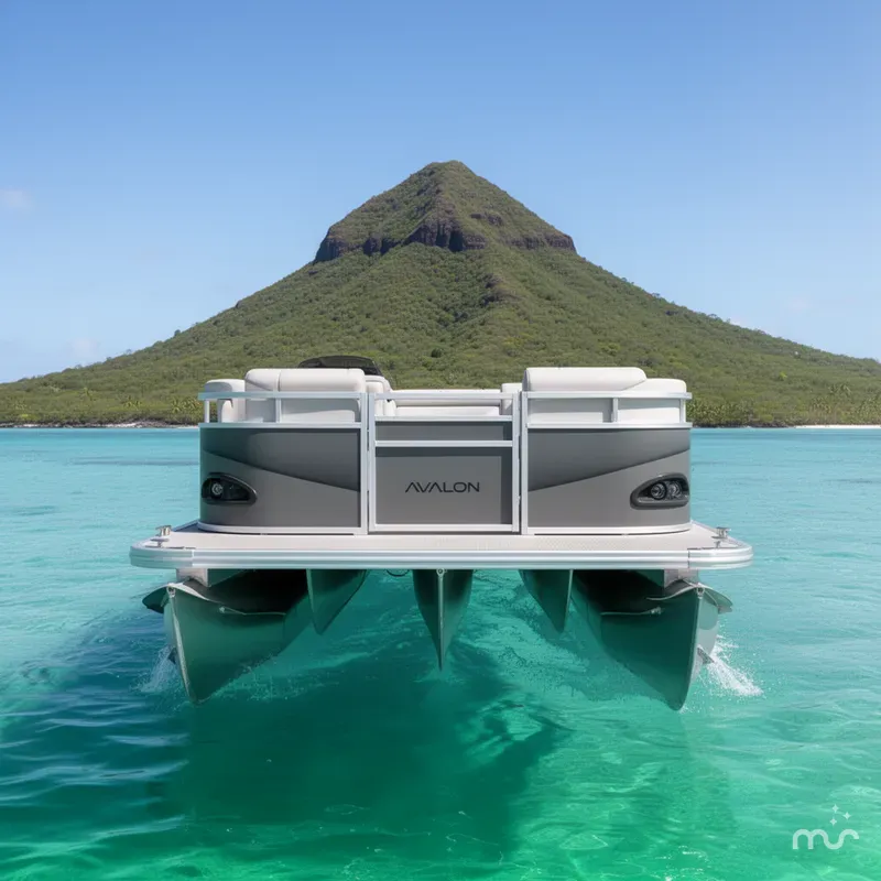 Slide: The Image of Avalon Venture 85 - 19 FT Quad Fish 2026 - 1