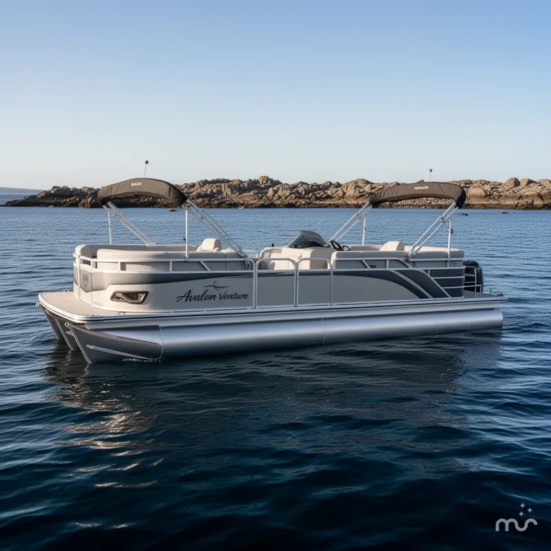 Slide: The Image of Avalon Venture - 23 FT Quad Lounger 2026 - 2