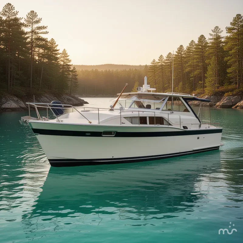 Slide: The Image of Chris-Craft 35 Commander 1968 - 2