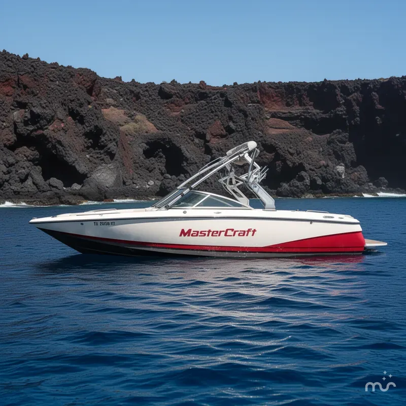 Slide: The Image of MasterCraft MariStar 245 2008 - 2