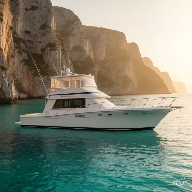 Slide: The Image of Riviera 47 Open Flybridge 1993 - 2