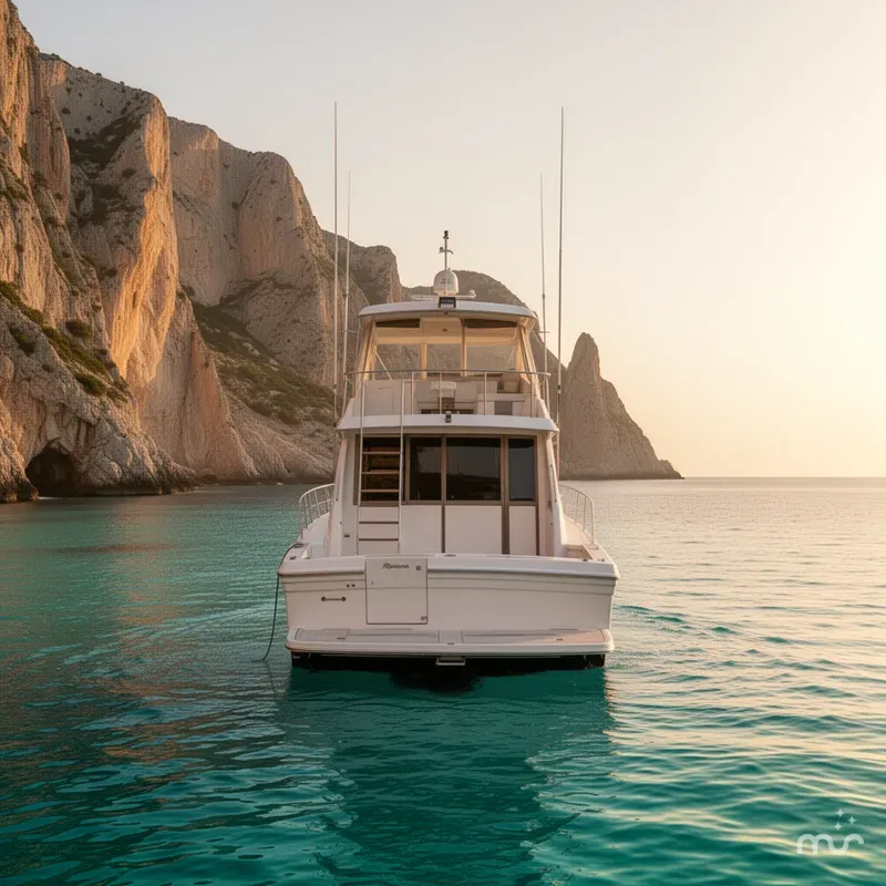 Slide: The Image of Riviera 47 Open Flybridge 1993 - 3