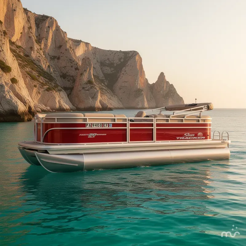 The Image of Sun Tracker Party Barge 20 DLX 2024 - 0