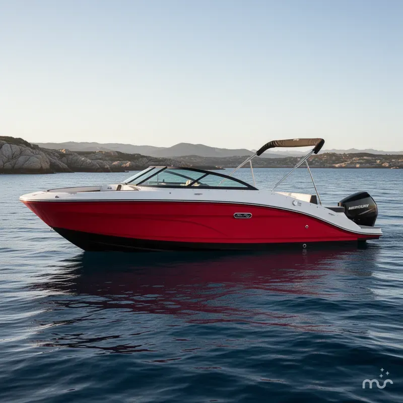 Slide: The Image of Sea Ray SPX 210 Outboard 2026 - 2
