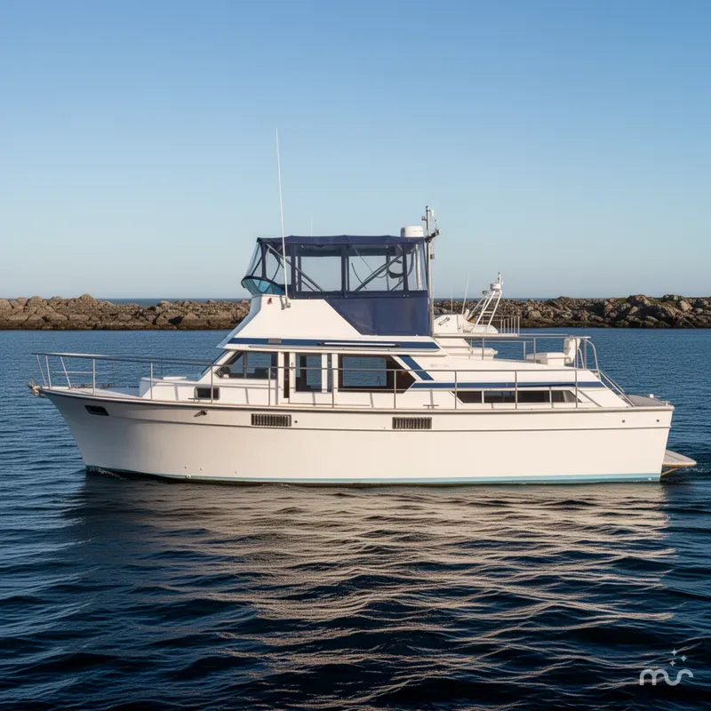 Slide: The Image of Tollycraft 40 Tri-Cabin Motor Yacht 1972 - 2