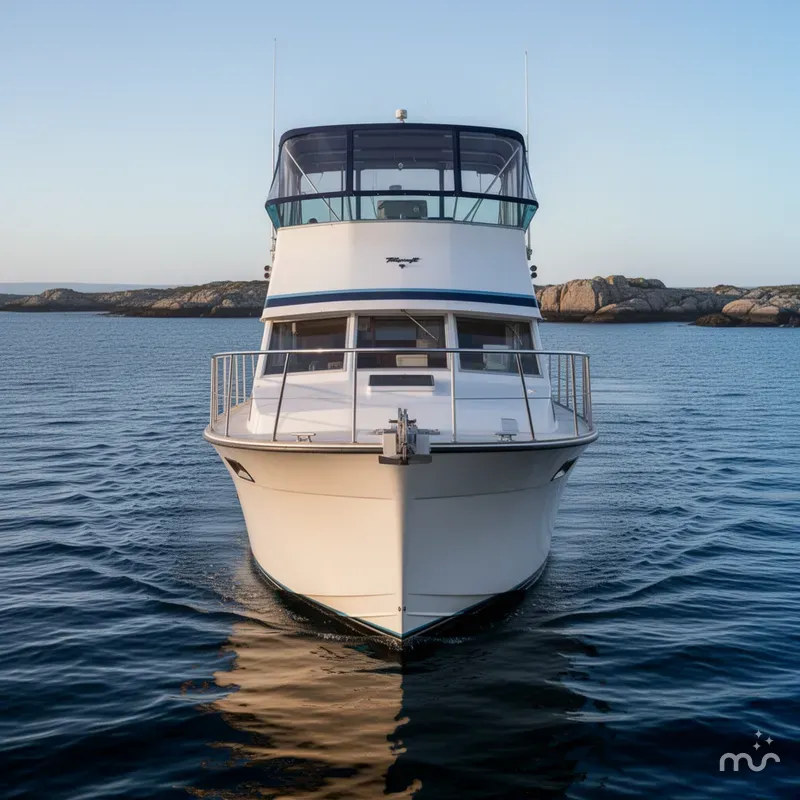 Slide: The Image of Tollycraft 40 Tri-Cabin Motor Yacht 1972 - 3
