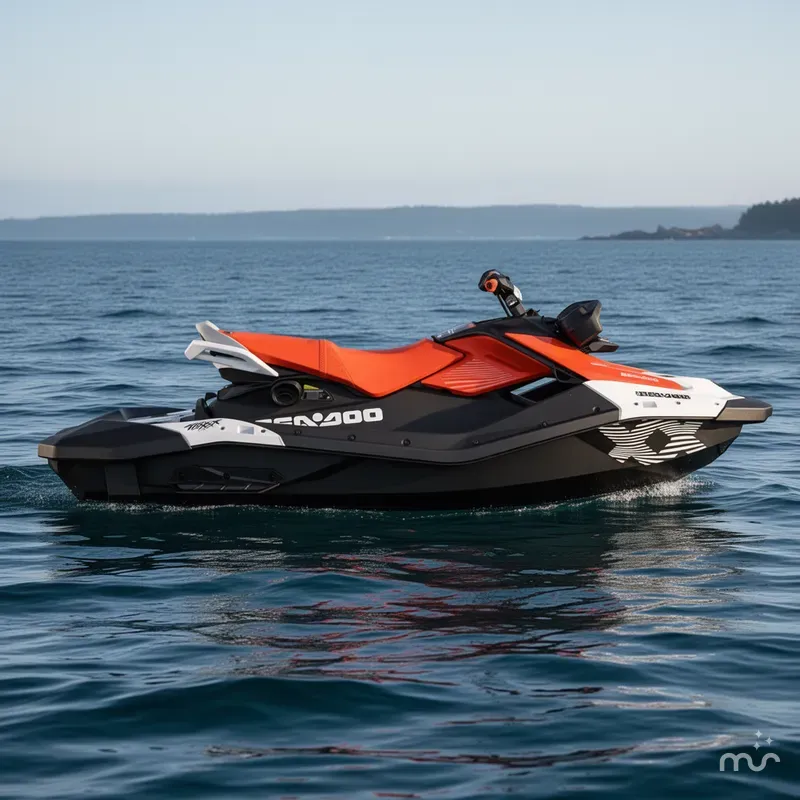 Slide: The Image of Sea-Doo Spark Trixx for 3 iBR and Audio in option 2026 - 2