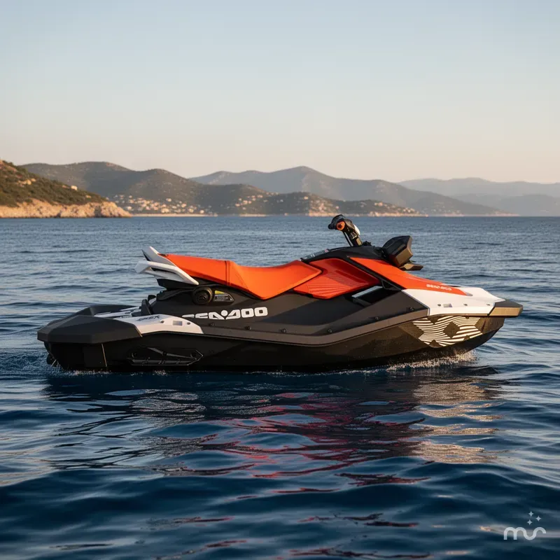 Slide: The Image of Sea-Doo Spark Trixx for 3 iBR and Audio in option 2026 - 2