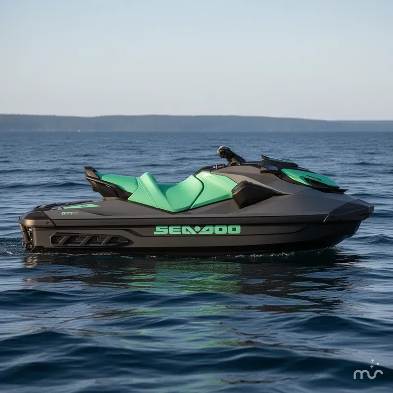 Slide: The Image of Sea-Doo GTI SE 170 Tech Package, Audio, iDF, iBR 2026 - 2