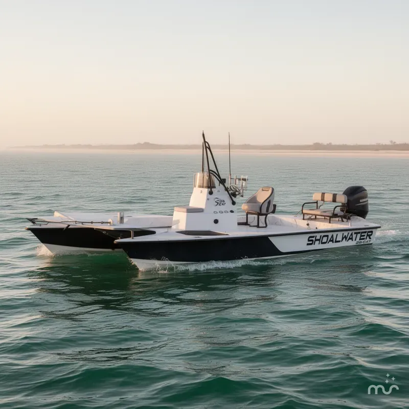 Slide: The Image of Shoalwater 26' Catamaran 2026 - 2