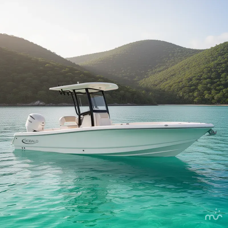 Slide: The Image of Robalo 246 Cayman 2026 - 2