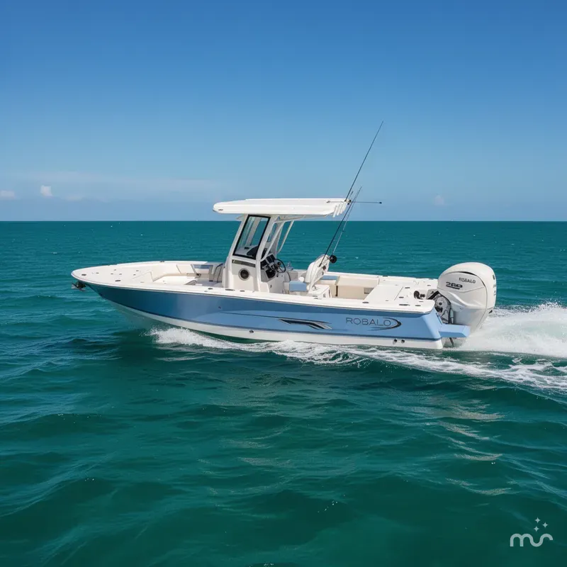 Slide: The Image of Robalo 266 Cayman 2026 - 2