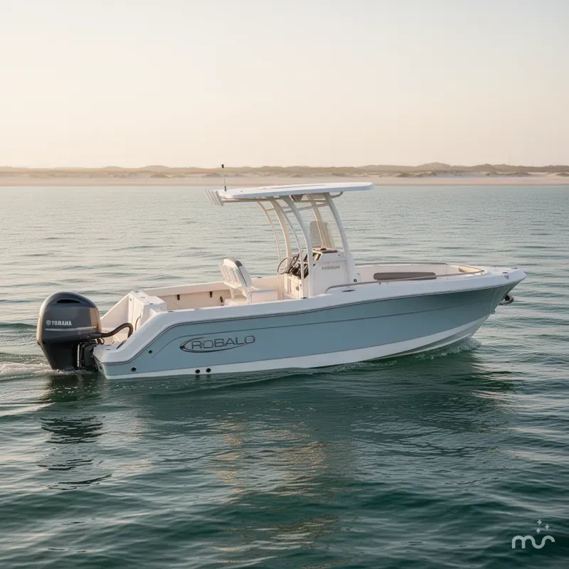 Slide: The Image of Robalo R222 Explorer 2026 - 2