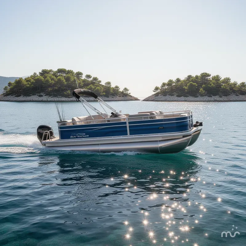 Slide: The Image of Sun Tracker Fishin' Barge 20 DLX 2026 - 4
