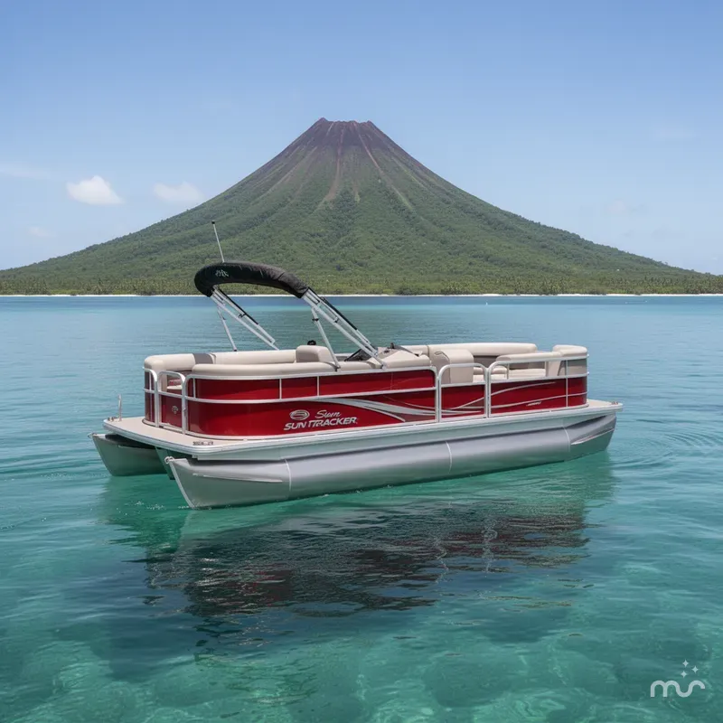 The Image of Sun Tracker Party Barge 18 DLX 2026 - 0