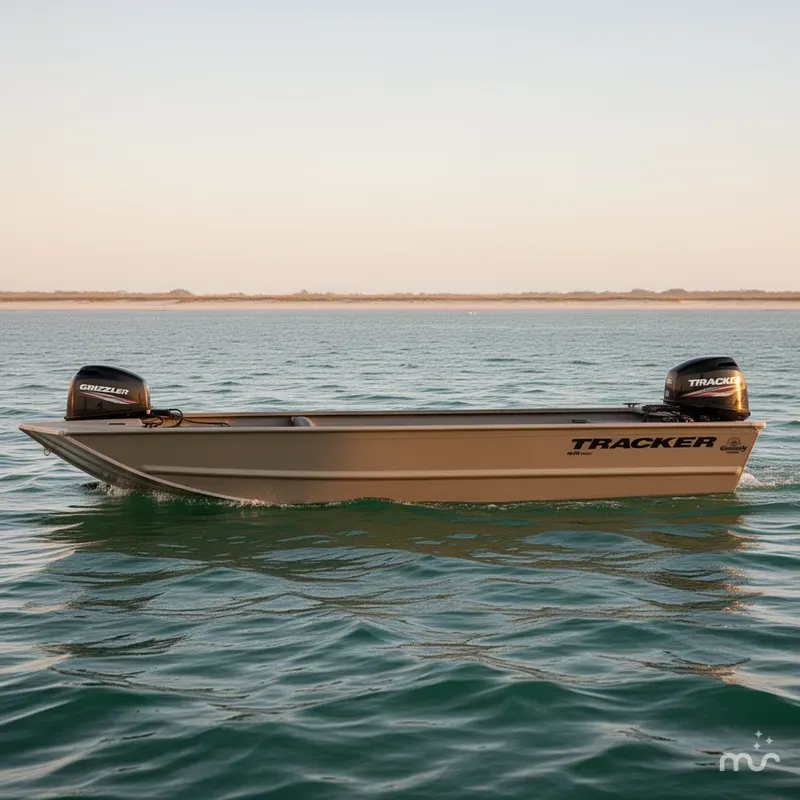 Slide: The Image of Tracker Grizzly 1648 Utility 2026 - 2
