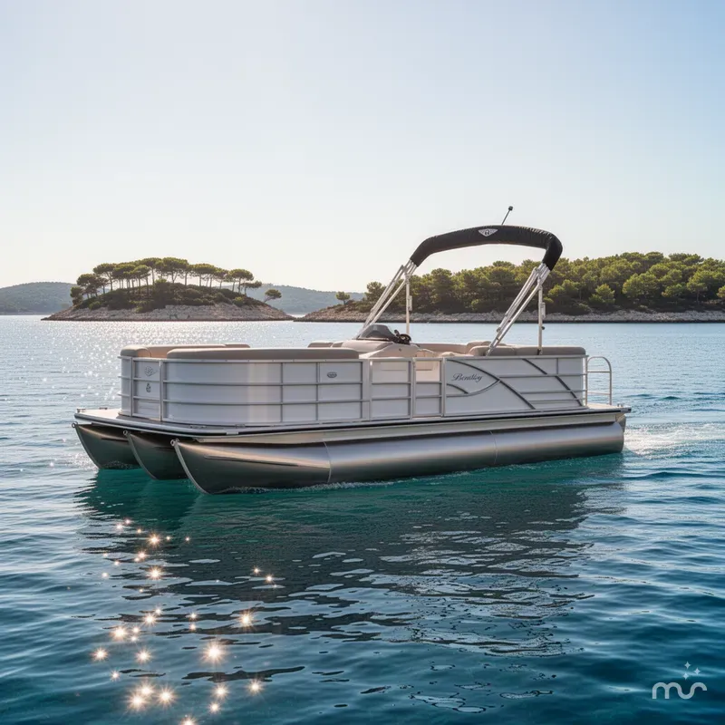 Slide: The Image of Bentley Pontoons Legacy 200 Navigator 2026 - 4